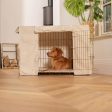 Dog Crate Cover In Savanna Bone by Lords & Labradors For Cheap