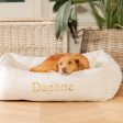 Box Bed With Removable Covers in Savanna Bone by Lords & Labradors Online Hot Sale