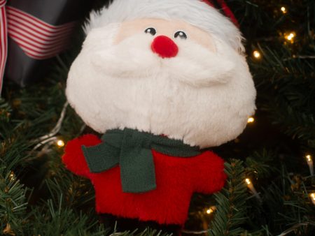 Happy Pet Big Head Santa Dog Toy Fashion