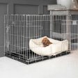 Cosy & Calming Puppy Crate Bed With Removable Covers in Savanna Bone by Lords & Labradors Online Hot Sale