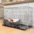 Cosy & Calming Puppy Crate Bed With Removable Covers in Dark Grey Essentials Plush by Lords & Labradors Online now