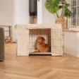 Dog Crate Cover In Savanna Bone by Lords & Labradors For Cheap