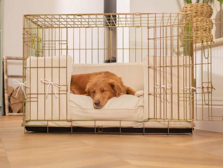 Dog Crate Bumper in Savanna Bone by Lords & Labradors Supply