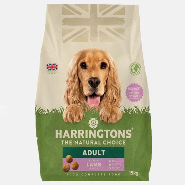 Harringtons Adult Dry Dog Food with Lamb & Rice For Sale