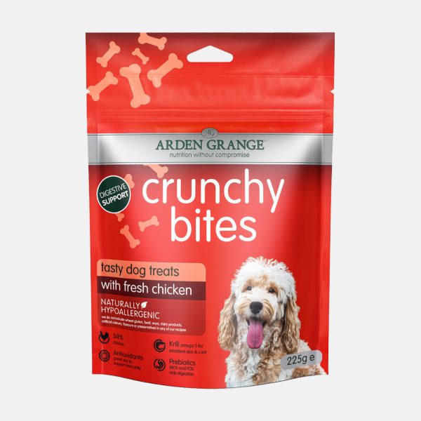 Arden Grange Crunchy Chicken Bites 225g Online now