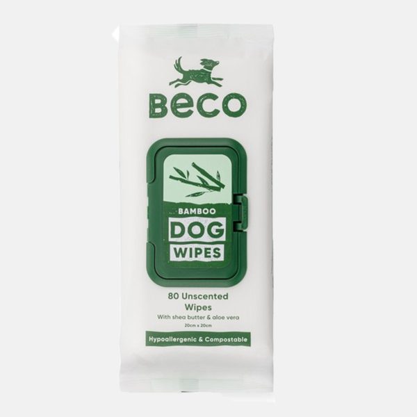 Beco Unscented Bamboo Dog Wipes Cheap