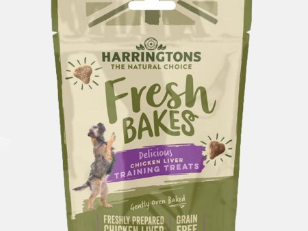 Harringtons Fresh Bakes Chicken Liver Dog Treats 100g For Sale