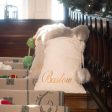 Christmas Santa Sack in Ivory Bouclé by Lords & Labradors Online