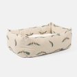 Cosy & Calming Puppy Crate Bed in Woodland Peacock by Lords & Labradors For Discount